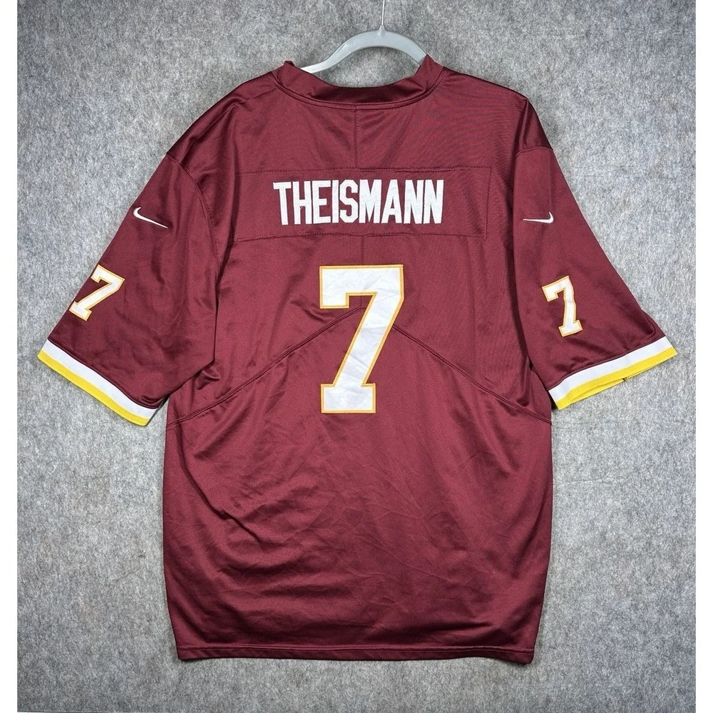 Nike Joe Theismann Washington Redskins Jersey Mens 3XL On Field Stitched #7